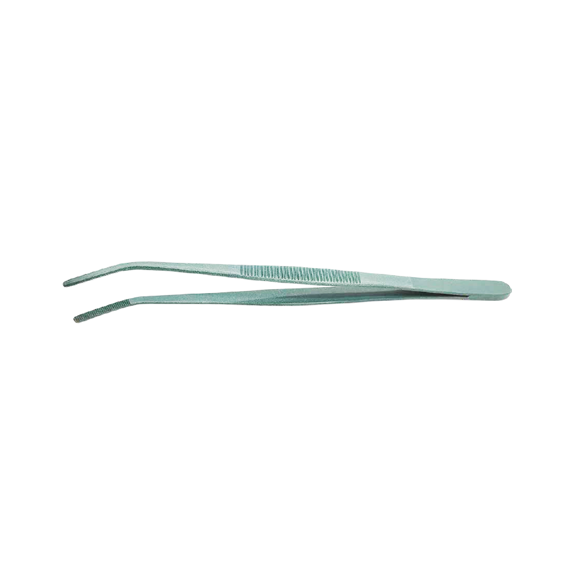 Chef Plating Tweezers, Angled, Regular Tip Stainless Steel 14cm